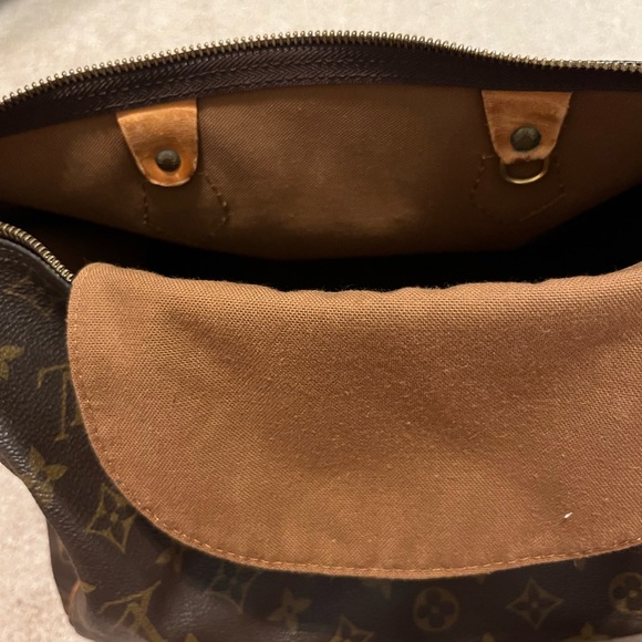 SOLD AUTHENTIC Louis Vuitton Brown Monogram Speedy 30 - Picture 11 of 15